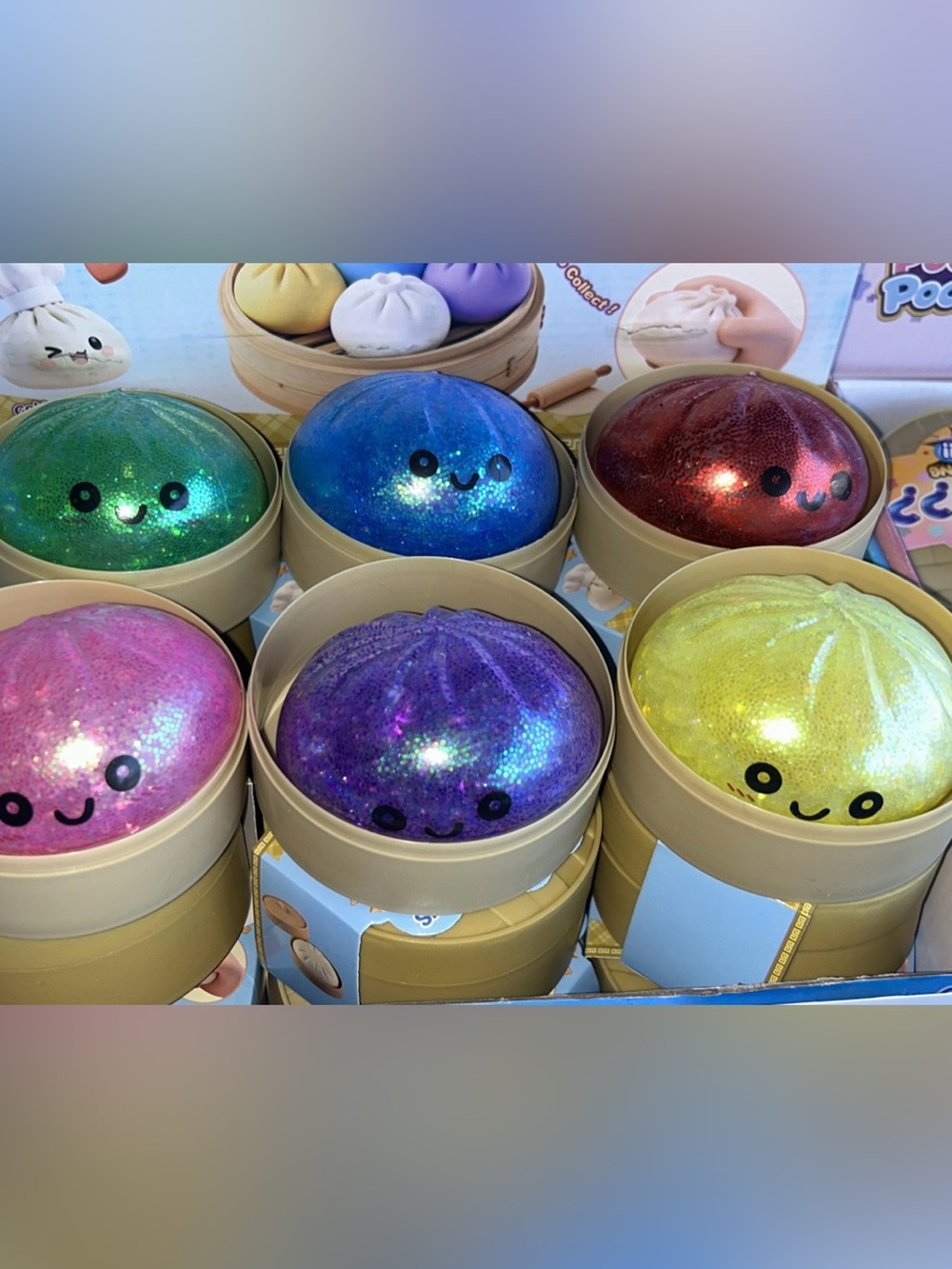 5 GLITTER SURPRISE DUMPLINGS